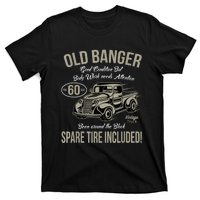 60th Birthday Vintage Old Banger 60 Years Old  Gift Retro T-Shirt