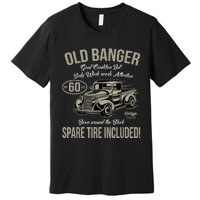 60th Birthday Vintage Old Banger 60 Years Old  Gift Retro Premium T-Shirt