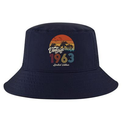 60th Birthday Vintage Limited Edition 1963 Cool Comfort Performance Bucket Hat