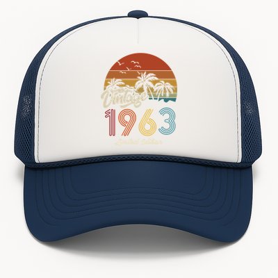 60th Birthday Vintage Limited Edition 1963 Trucker Hat