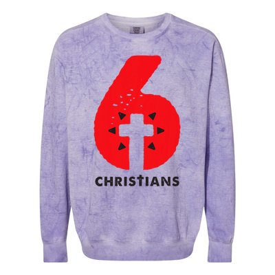 6 Christians Colorblast Crewneck Sweatshirt