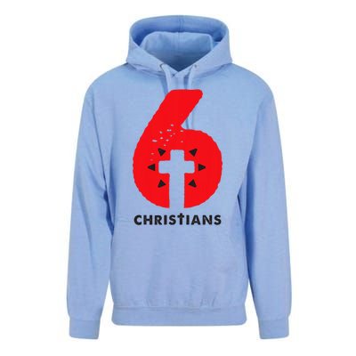 6 Christians Unisex Surf Hoodie