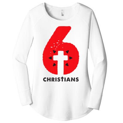 6 Christians Women's Perfect Tri Tunic Long Sleeve Shirt