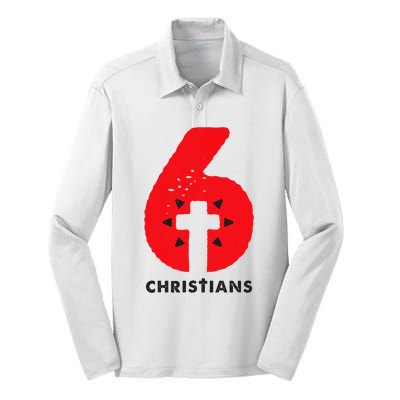 6 Christians Silk Touch Performance Long Sleeve Polo