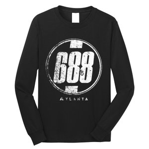 688 Circle Atlanta Funny Long Sleeve Shirt