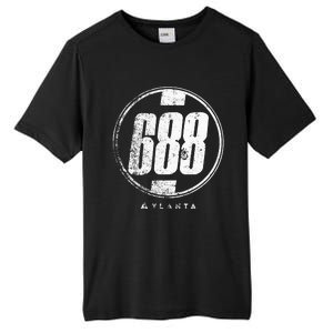 688 Circle Atlanta Funny Tall Fusion ChromaSoft Performance T-Shirt