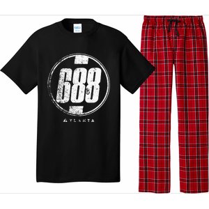 688 Circle Atlanta Funny Pajama Set