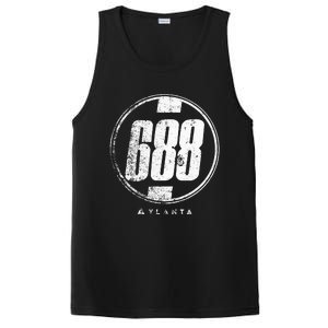 688 Circle Atlanta Funny PosiCharge Competitor Tank