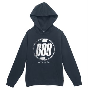 688 Circle Atlanta Funny Urban Pullover Hoodie