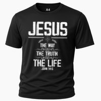 6 Christian Bible Verse Cooling Performance Crew T-Shirt