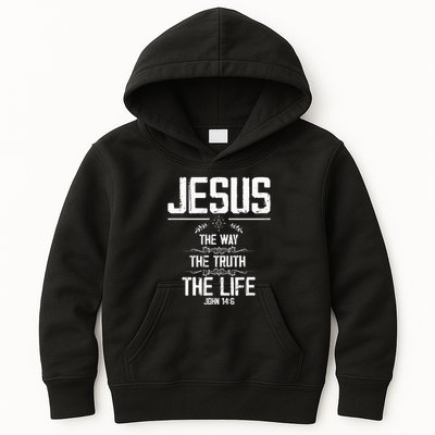 6 Christian Bible Verse Kids Hoodie