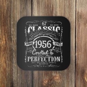 67th Classic Birthday gift 67 Perfection 1956 Birthday Coaster