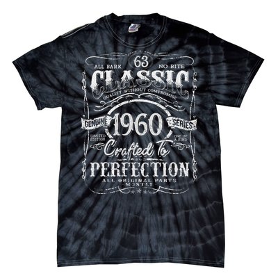 63rd Classic Birthday gift 63 Perfection 1960 Birthday Tie-Dye T-Shirt