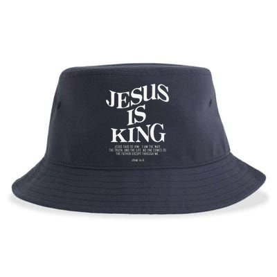 6 Costume Christian (On Back) Sustainable Bucket Hat