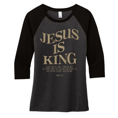 6 Costume Christian Women's Tri-Blend 3/4-Sleeve Raglan Shirt