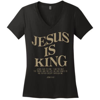 6 Costume Christian Women's V-Neck T-Shirt