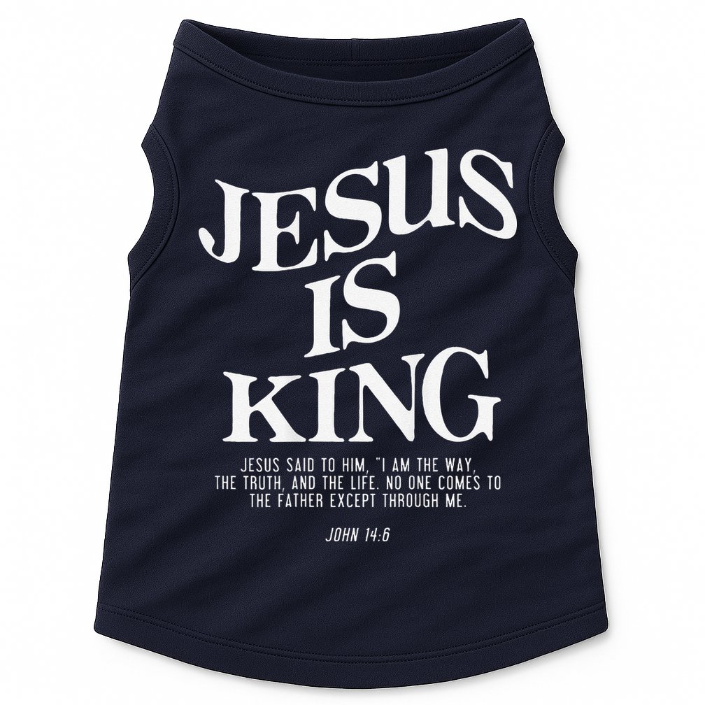 6 Costume Christian (On Back) Doggie Tank