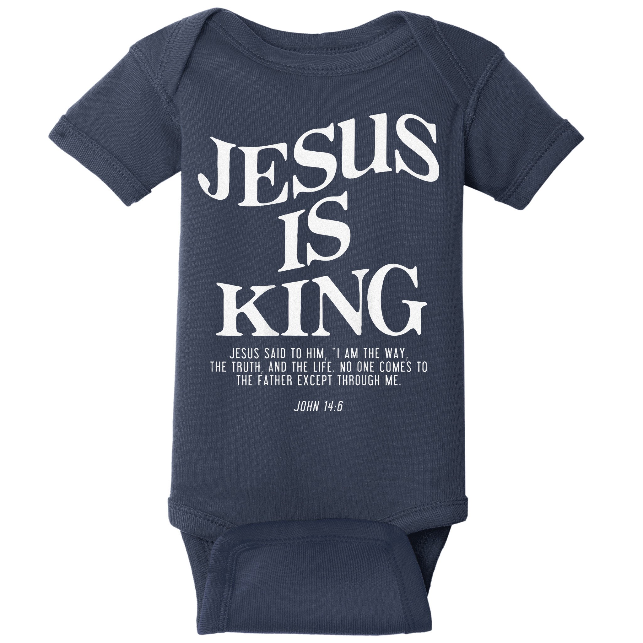 6 Costume Christian (On Back) Baby Bodysuit