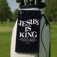 6 Costume Christian (On Back) Golf Towel