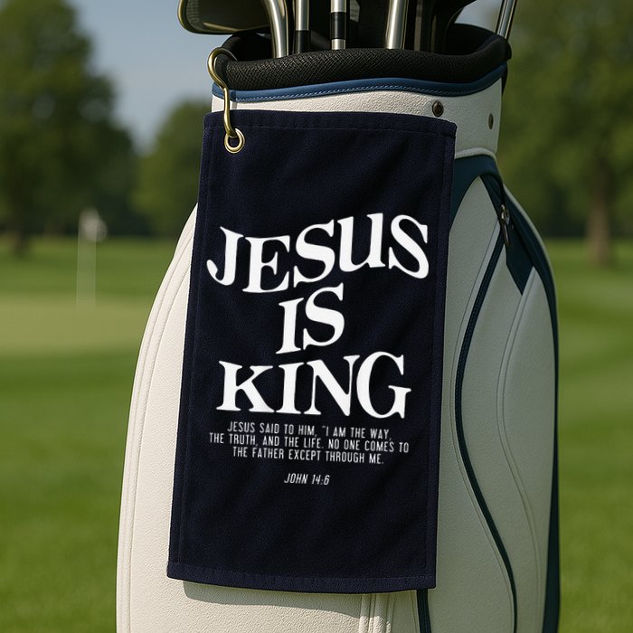 6 Costume Christian (On Back) Golf Towel