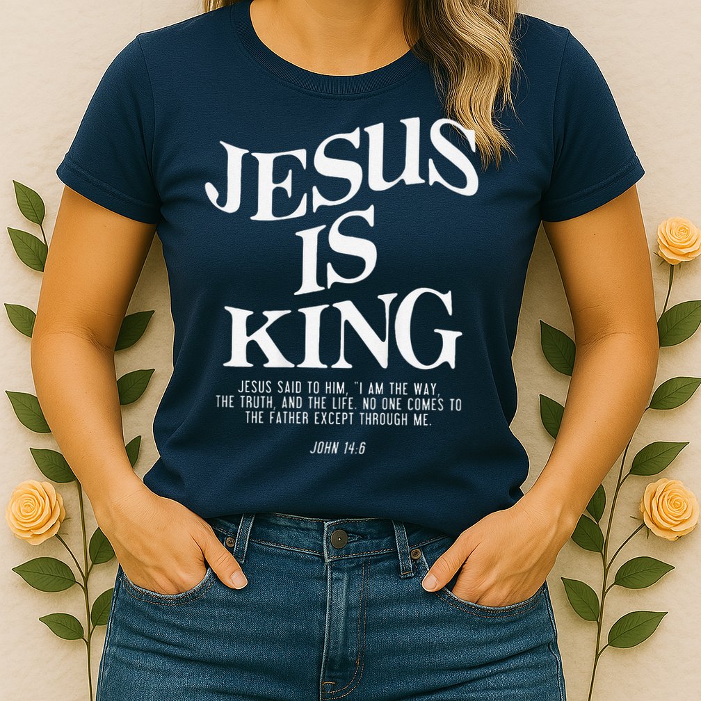6 Costume Christian (On Back) Womens T-Shirt