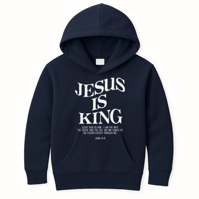 6 Costume Christian (On Back) Kids Hoodie
