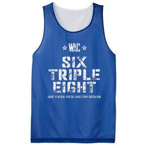 6888th Central Postal Directory Battalion 6 Triple 8th Mesh Reversible Basketball Jersey Tank