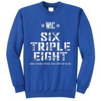 6888th Central Postal Directory Battalion 6 Triple 8th Tall Sweatshirt