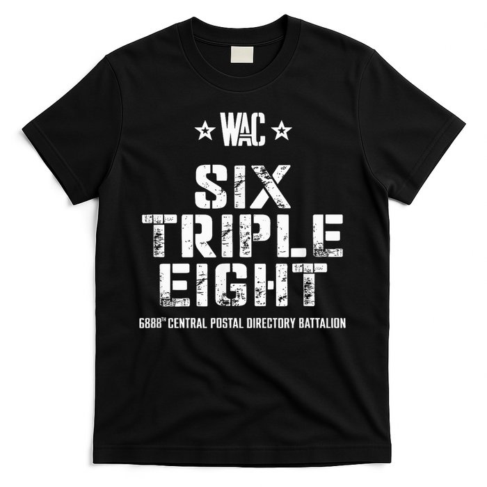 6888th Central Postal Directory Battalion 6 Triple 8th T-Shirt