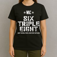 6888th Central Postal Directory Battalion 6 Triple 8th T-Shirt