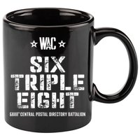 6888th Central Postal Directory Battalion 6 Triple 8th 11oz C Handle Ceramic Mug