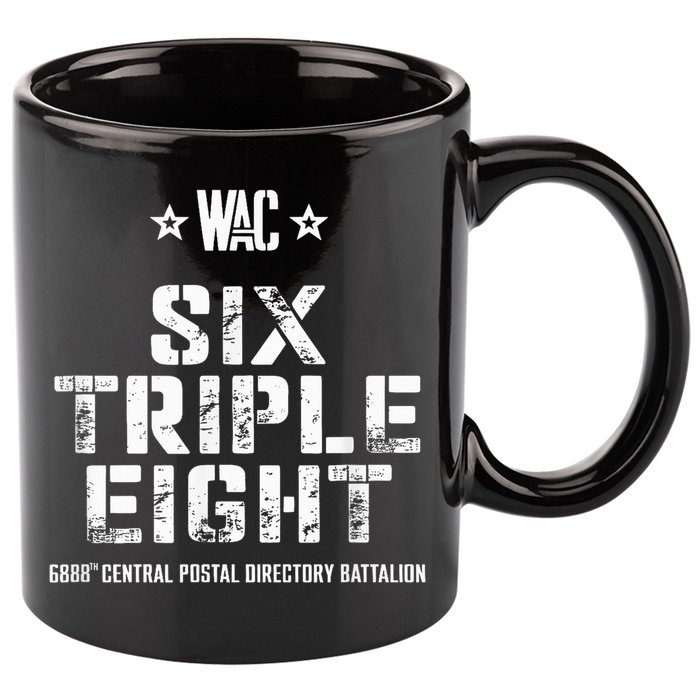 6888th Central Postal Directory Battalion 6 Triple 8th 11oz C Handle Ceramic Mug