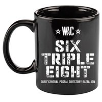 6888th Central Postal Directory Battalion 6 Triple 8th 11oz C Handle Ceramic Mug