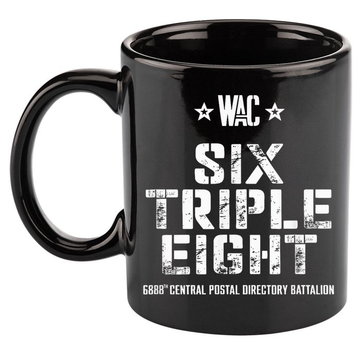 6888th Central Postal Directory Battalion 6 Triple 8th 11oz C Handle Ceramic Mug