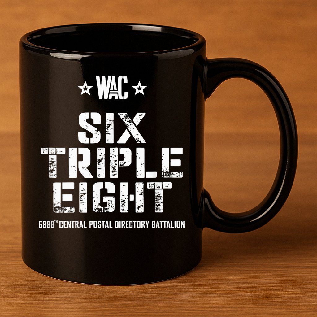 6888th Central Postal Directory Battalion 6 Triple 8th 11oz C Handle Ceramic Mug