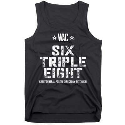 6888th Central Postal Directory Battalion 6 Triple 8th Tank Top