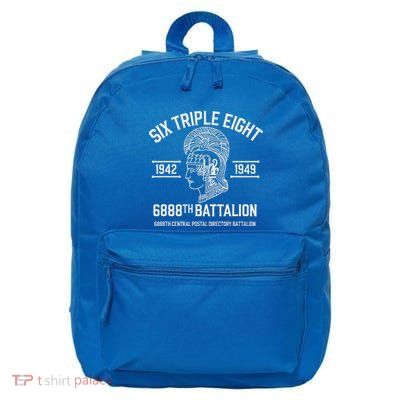 6888th Central Postal Directory Battalion 6 Triple 8th 16 in Basic Backpack