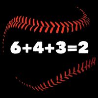 6+4+3=2 Double Play Baseball Player Gift Baseball Saying TShirt 16 in Basic Backpack