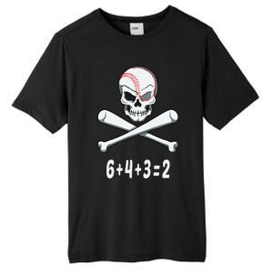 6+4+3=2 Double Play Baseball Player Halloween Baseball Tall Fusion ChromaSoft Performance T-Shirt