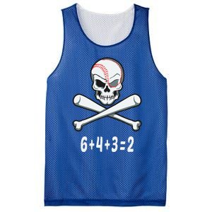 6+4+3=2 Double Play Baseball Player Halloween Baseball Mesh Reversible Basketball Jersey Tank