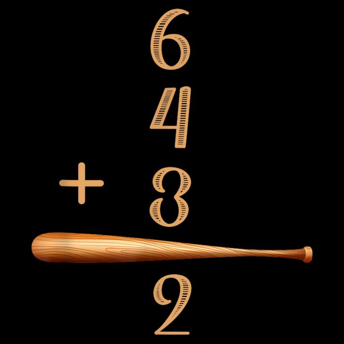 6+4+3=2 Double Play Baseball Player Baseball Saying Wool Snapback Cap