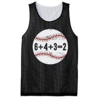 6+4+3=2 Double Play Baseball Gift for teacher day Mesh Reversible Basketball Jersey Tank