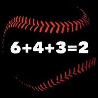 6+4+3=2 Double Play Baseball Player Gift Baseball Saying T-Shirt