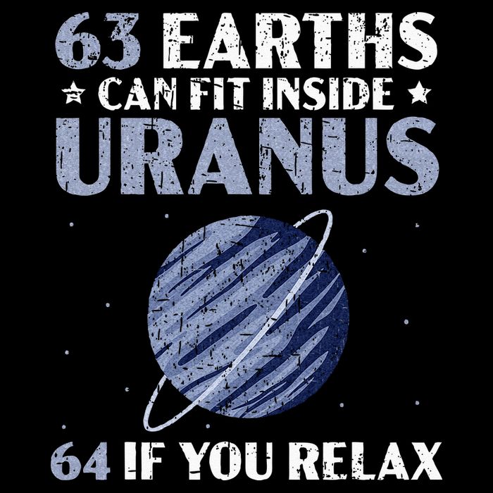 63 Earths Can Fit Inside Uranus 64 If You Relax Astronomy 16 in Basic Backpack