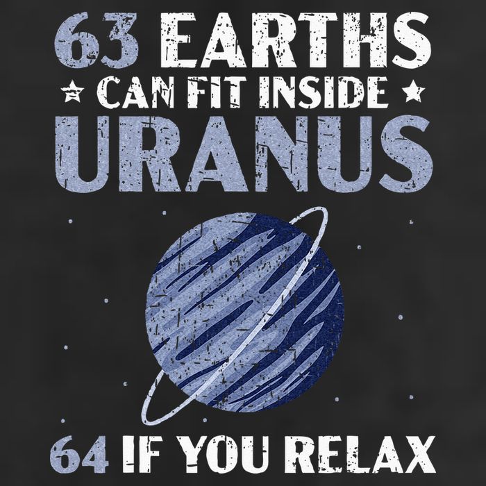 63 Earths Can Fit Inside Uranus 64 If You Relax Astronomy 25L Jumbo Tote