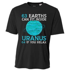 63 Earths Can Fit Inside Uranus 64 If You Relax Astronomy Cooling Performance Crew T-Shirt