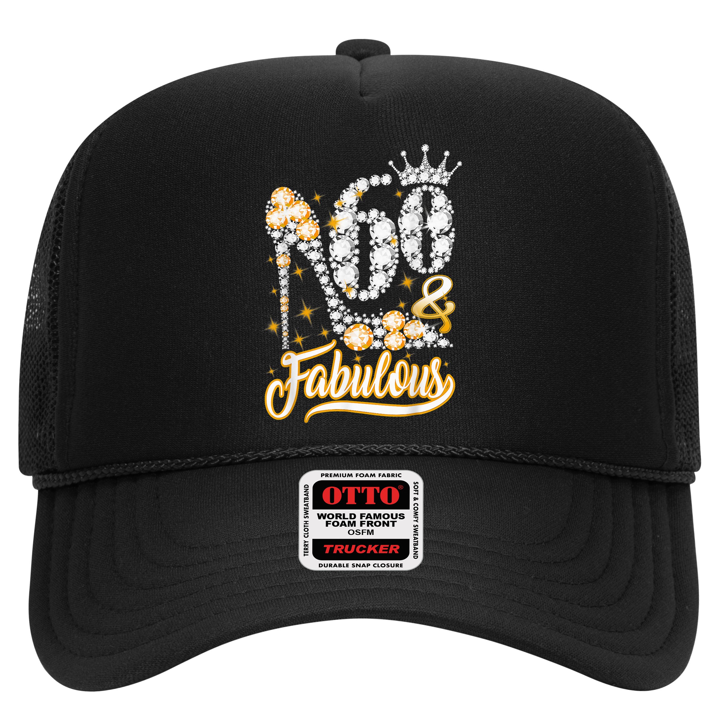 60 & Fabulous 60 Years Old 60th Birthday Diamond Crown Shoes Hat