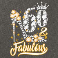 60 & Fabulous 60 Years Old 60th Birthday Diamond Crown Shoes Cotton Canvas Backpack