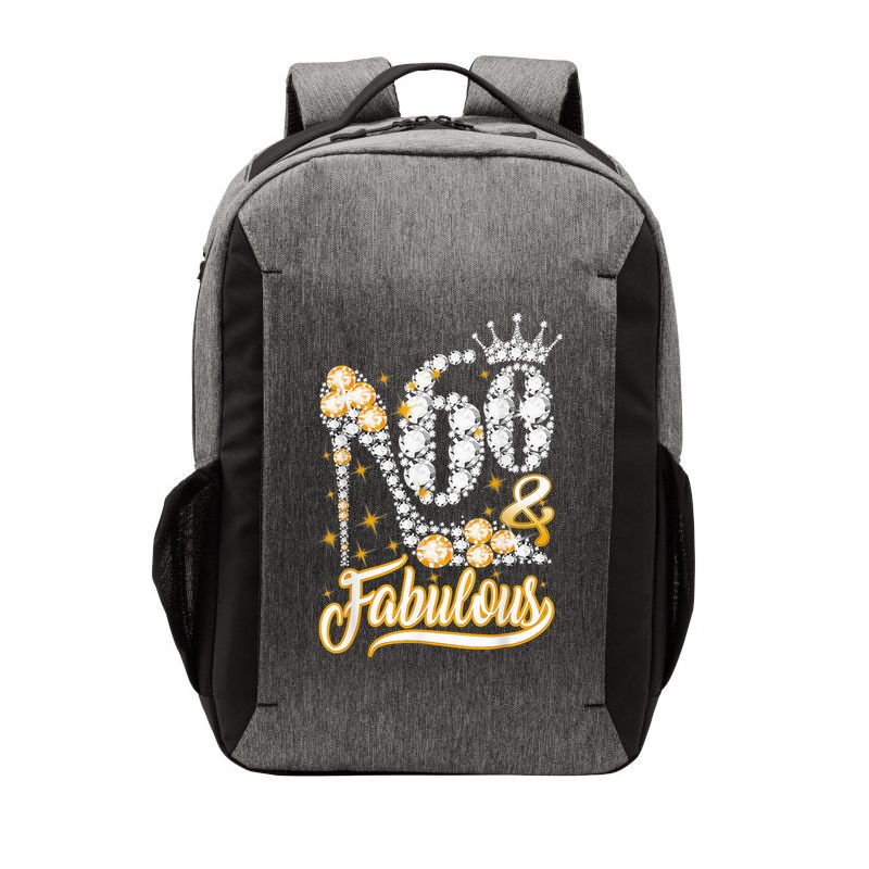 60 & Fabulous 60 Years Old 60th Birthday Diamond Crown Shoes Vector Backpack