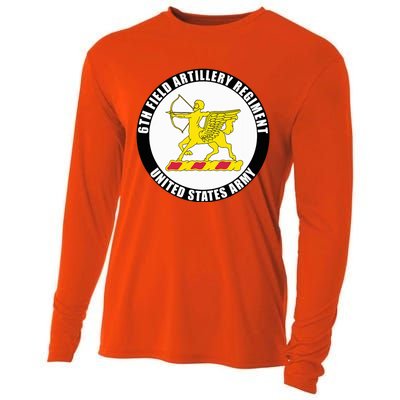 6th Field Artillery Regiment United States Army Veteran Cooling Performance Long Sleeve Crew